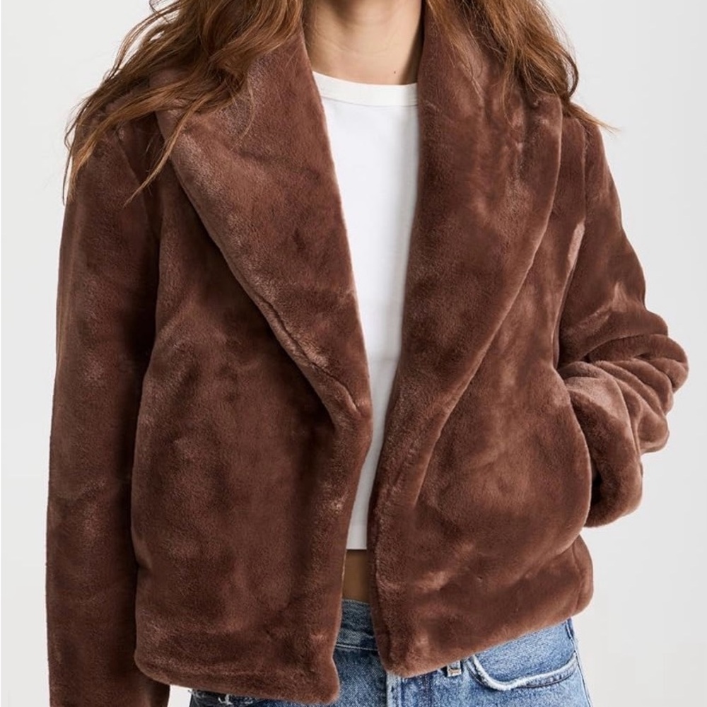 BlankNYC Faux Fur Jacket